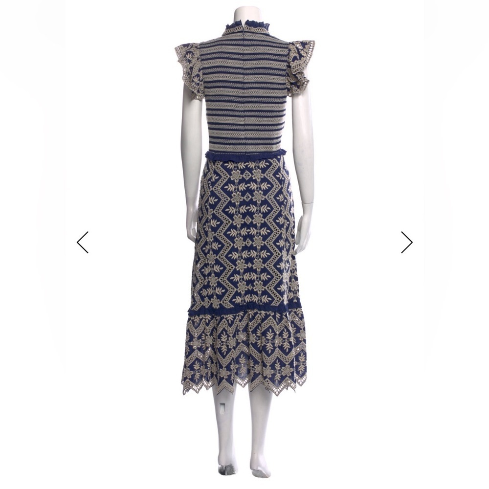 SEA New York striped long dress - Picture 5 of 5